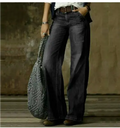 Denimbukser - Lys grå - XL amandafashionnyc
